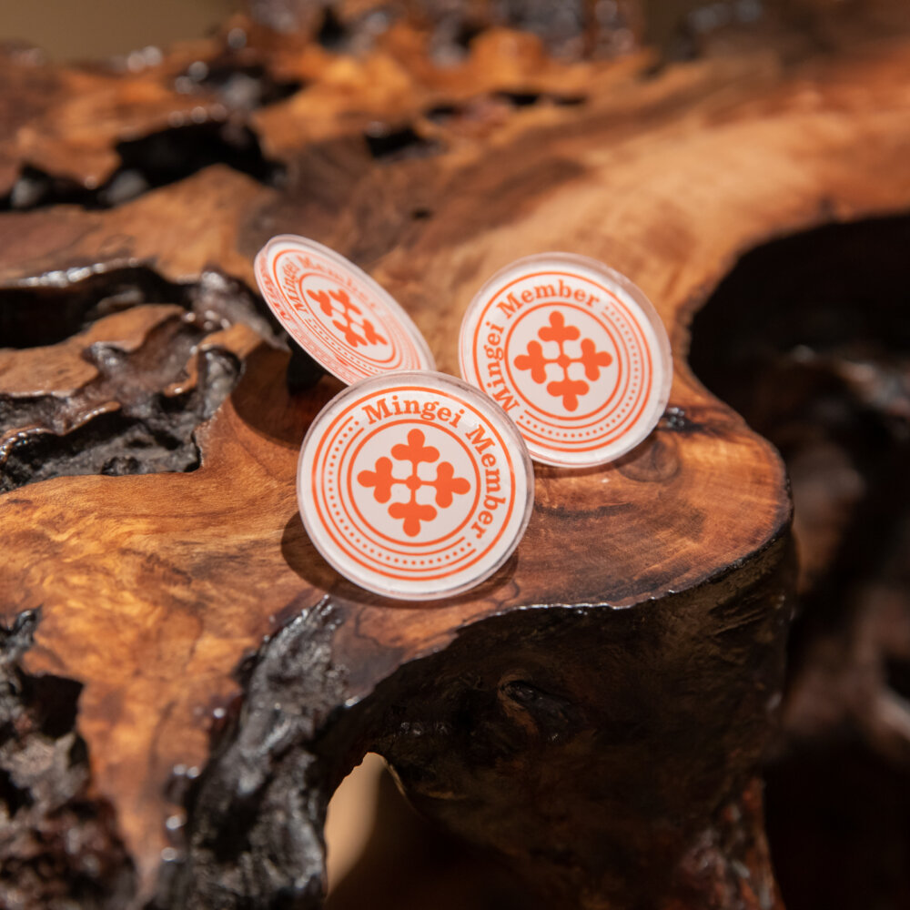 Mingei membership pins