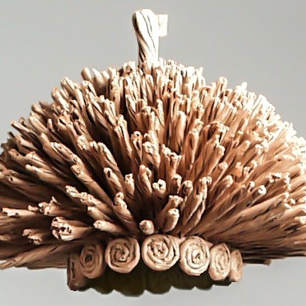 Sun Rook, Moses, 1980s, Kamuela, Hawaii, U.S.A., Paper bag. Collection Mingei International Museum. Gift of the Artist. Photo by Anthony Scoggins. 1989-36-139.