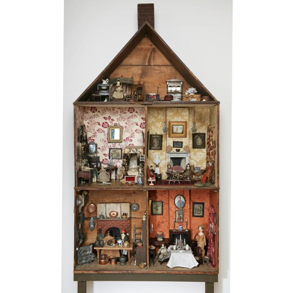 Goulden Baby House - Doll House, c. 1750, England, Collection Mingei International Museum. Photo by Lynton Gardiner. 2001-63-001.