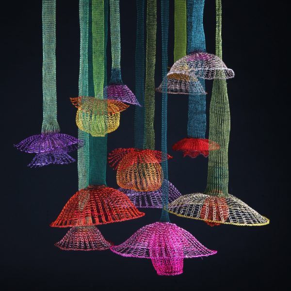 Arline Fisch, The Hanging Garden of California, 2010-2012, San Diego, CA, U.S.A., coated copper wire. Collection of the Artist.